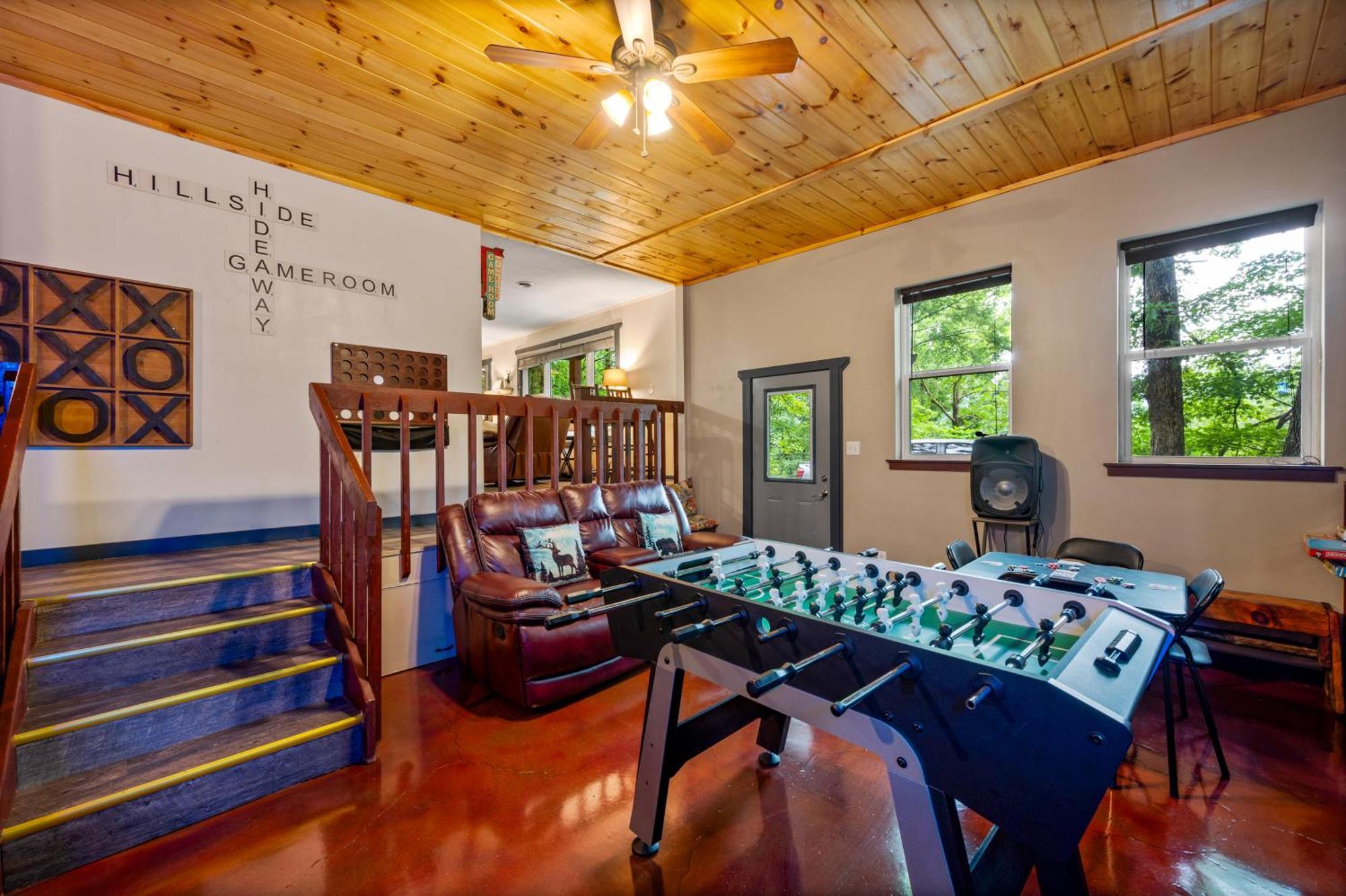 Beautiful Chalet With Fireplace And Large Game Room Gatlinburg Exterior foto