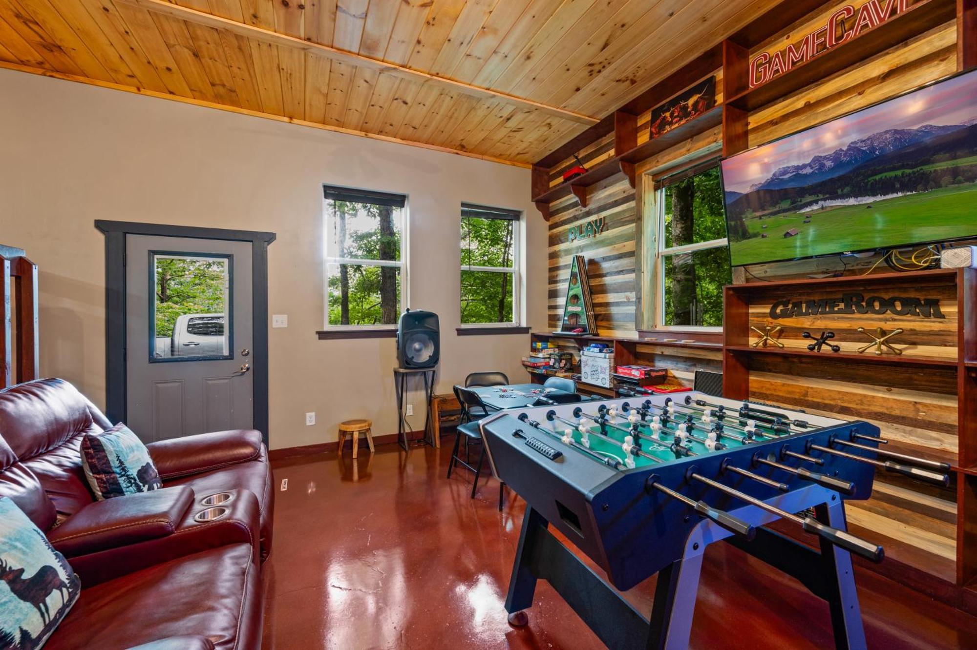 Beautiful Chalet With Fireplace And Large Game Room Gatlinburg Exterior foto